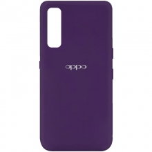 Чехол Silicone Cover My Color Full Protective (A) для Oppo Reno 3 Pro Фиолетовый - купить на Floy.com.ua