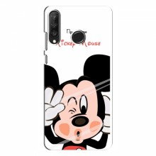 Чехол для Huawei P30 Lite / Nova 4e (AlphaPrint) с печатью (ПРОЗРАЧНЫЙ ФОН) Mickey Mouse - купить на Floy.com.ua