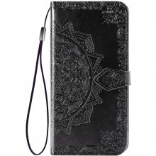 Кожаный чехол (книжка) Art Case с визитницей для Xiaomi Poco M3 Черный - купить на Floy.com.ua