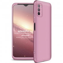 Пластиковая накладка GKK LikGus 360 градусов (opp) для Xiaomi Poco M3 Розовый - купить на Floy.com.ua