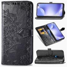 Кожаный чехол (книжка) Art Case с визитницей для Xiaomi Redmi K30 / Poco X2 Черный - купить на Floy.com.ua