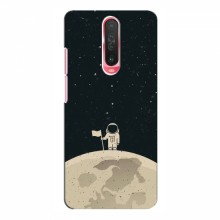 Чехол для Xiaomi Redmi K30 (AlphaPrint) с печатью (ТОП продаж) Космонавт на луне - купить на Floy.com.ua