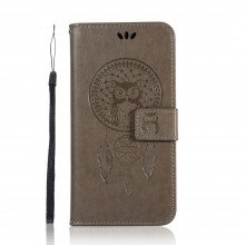 Чехол-книжка Art-Case Owl для Samsung Galaxy A10e Серый - купить на Floy.com.ua