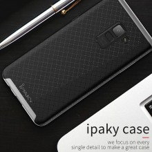 Защитный чехол iPaky для Samsung Galaxy A8 Plus 2018, A730 (ТПУ + пластик)