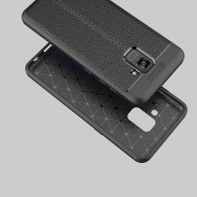 ТПУ накладка Miami с имитацией кожи для Samsung Galaxy A730, A8 Plus 2018