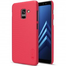 Чехол пластиковая накладка Nillkin для Samsung Galaxy A8 Plus 2018, A730 Красный - купить на Floy.com.ua