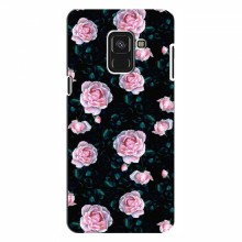 Чехол с печатью (Подарочные) для Samsung A8 Plus , A8 Plus 2018, A730F (AlphaPrint) Чайные розы - купить на Floy.com.ua
