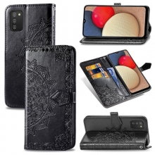 Кожаный чехол (книжка) Art Case с визитницей для Samsung Galaxy A02s