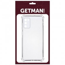 TPU чехол GETMAN Ease logo усиленные углы для Samsung Galaxy A03s