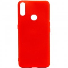 Чехол Silicone Cover Full without Logo (A) для Samsung Galaxy A10s Красный - купить на Floy.com.ua