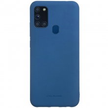 TPU чехол Molan Cano Smooth для Samsung Galaxy A21s Синий - купить на Floy.com.ua