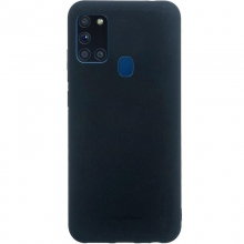 TPU чехол Molan Cano Smooth для Samsung Galaxy A21s Черный - купить на Floy.com.ua