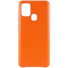 Кожаный чехол AHIMSA PU Leather Case (A) для Samsung Galaxy A21s Оранжевый - купить на Floy.com.ua