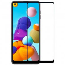 Защитное стекло XD+ (full glue) (тех.пак) для Samsung Galaxy A21 / A21s - купить на Floy.com.ua
