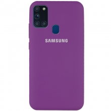 Чехол Silicone Cover Full Protective (AA) для Samsung Galaxy A21s - купить на Floy.com.ua