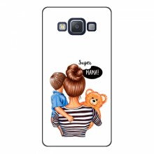 Чехол для Samsung A3, A300 (AlphaPrint) с печатью (ПРОЗРАЧНЫЙ ФОН) Мама и сын - купить на Floy.com.ua