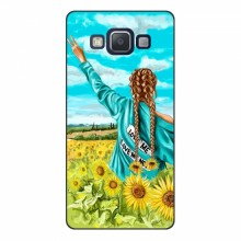 Чехлы с картинкой (Модные) для Samsung A3, A300 (AlphaPrint) Девушка на поле - купить на Floy.com.ua