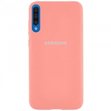 Чехол Silicone Cover Full Protective (AA) для Samsung Galaxy A50 (A505F) / A50s / A30s Персиковый - купить на Floy.com.ua