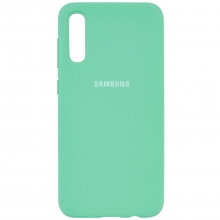 Чехол Silicone Cover Full Protective (AA) для Samsung Galaxy A50 (A505F) / A50s / A30s Зеленый - купить на Floy.com.ua