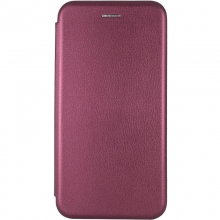 Кожаный чехол (книжка) Classy для Samsung Galaxy A31 Бордовый - купить на Floy.com.ua