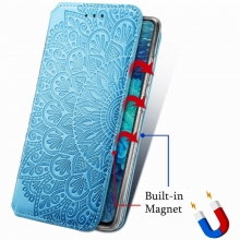 Кожаный чехол книжка GETMAN Mandala (PU) для Samsung Galaxy A32 4G