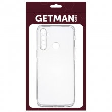 TPU чехол GETMAN Transparent 1,0 mm для Samsung Galaxy A41