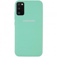 Чехол Silicone Cover Full Protective (AA) для Samsung Galaxy A41 Бирюзовый - купить на Floy.com.ua