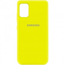 Чехол Silicone Cover My Color Full Protective (A) для Samsung Galaxy A41 Желтый - купить на Floy.com.ua