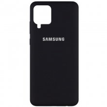 Чехол Silicone Cover Full Protective (AA) для Samsung Galaxy A42 5G Черный - купить на Floy.com.ua