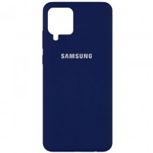 Чехол Silicone Cover Full Protective (AA) для Samsung Galaxy A42 5G Синий - купить на Floy.com.ua