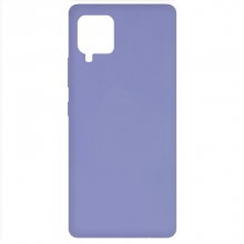 Чехол Silicone Cover Full without Logo (A) для Samsung Galaxy A42 5G Сиреневый - купить на Floy.com.ua