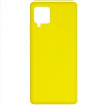 Чехол Silicone Cover Full without Logo (A) для Samsung Galaxy A42 5G Желтый - купить на Floy.com.ua