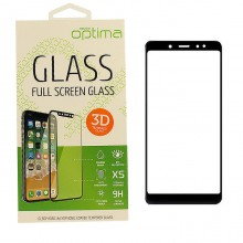 Защитное каленое стекло Optima Premium 2.5D полноэкранное для Samsung A50s - купить на Floy.com.ua