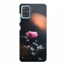 Чехол с печатью (Подарочные) для Samsung Galaxy A51 (A515) (AlphaPrint) Цветок ночной - купить на Floy.com.ua
