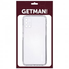TPU чехол GETMAN Clear 1,0 mm для Samsung Galaxy A51