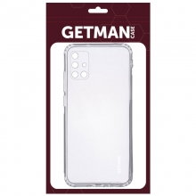 TPU чехол GETMAN Clear 1,0 mm для Samsung Galaxy A71
