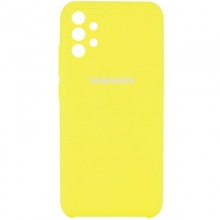 Чехол Silicone Cover Full Camera (AAA) для Samsung Galaxy A72 4G / A72 5G Желтый - купить на Floy.com.ua