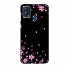 Чехол с принтом (Дизайнерские) для Samsung Samsung Galaxy F41 (AlphaPrint) Розовое цветение - купить на Floy.com.ua