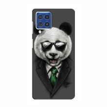 Чехол с принтом (Прикольные) для Samsung Galaxy F62 (AlphaPrint) Панда в очках - купить на Floy.com.ua