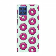 Чехлы с картинкой (Стильные) для Samsung Galaxy F62 (AlphaPrint) Розовые пончик - купить на Floy.com.ua