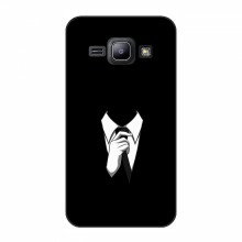 Чехол с принтом (на черном) для Samsung J1, J100, J100H (AlphaPrint) Стиль - купить на Floy.com.ua
