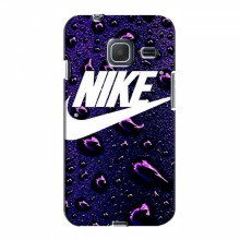 Чехол с принтом Найк для Samsung J1 mini, J105 (AlphaPrint) Nike-фиолетовый - купить на Floy.com.ua