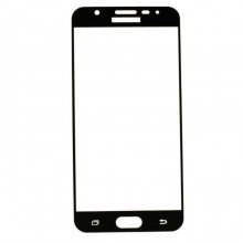 Защитное стекло на весь экран для Samsung J5 Prime Черный - купить на Floy.com.ua