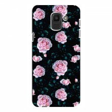 Чехол с печатью (Подарочные) для Samsung J6 2018 (AlphaPrint) Чайные розы - купить на Floy.com.ua