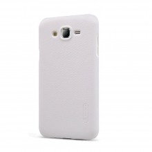 Чехол пластиковая накладка Nillkin для Samsung Galaxy J7 (+ защитная пленка Nillkin) Белый - купить на Floy.com.ua