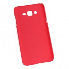 Чехол пластиковая накладка Nillkin для Samsung Galaxy J7 (+ защитная пленка Nillkin) Красный - купить на Floy.com.ua