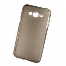 Чехол-бампер TPU для Samsung Galaxy J7/J700 (полупрозрачный) Серый - купить на Floy.com.ua