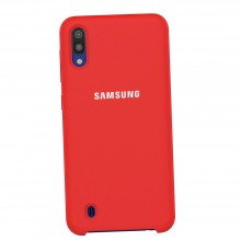 Чехол-бампер Silicone Cover для Samsung M10 Красный - купить на Floy.com.ua