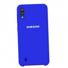 Чехол-бампер Silicone Cover для Samsung M10 Синий - купить на Floy.com.ua