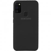 Чехол Silicone Cover Full Protective (AA) для Samsung Galaxy M30s / M21 Черный - купить на Floy.com.ua
